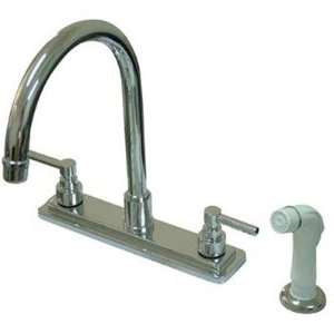 Tampa Double Handle Centerset Bar Kitchen Faucet with Elinvar Lever 