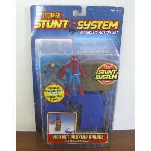  Marvel Spider Man Stunt System Magnetic Action Set  Web 