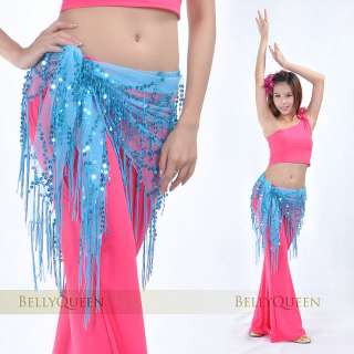 Wholesale 5X Belly Dance Costume Hip Scarf Wrap #CW  