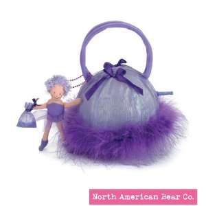  Ixie Bixie Pixie Purse with Doll Purple Maribou by North 