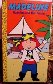 Madeline and the Pirates VHS Video NEW~Lowest SHIPPING 074645510330 