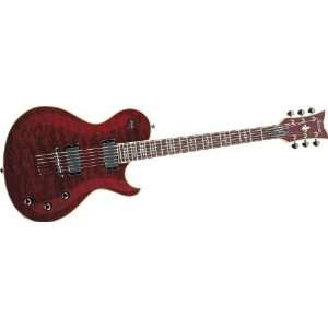  Schecter 2429 Electric Guitar, Black Cherry Musical Instruments