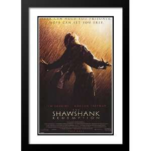  The Shawshank Redemption 20x26 Framed and Double Matted Movie 