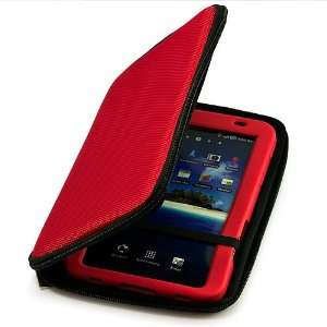  Premium Galaxy P1000 Protective Red Cube Case + Red 