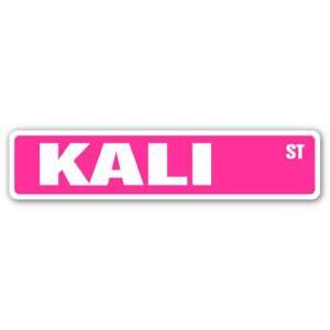  KALI Street Sign name kids childrens room door bedroom 