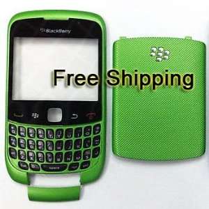  Blackberry Curve 9300 9330 Housing Faceplate Green Color 