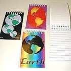 NEW 72 EARTH DAY NOTEPADS PARTY FAVORS SCHOOL SCIENCE