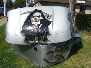 EZ GO skulls CUSTOM Grim Reaper Any Color Front Rear Body COWL golf 