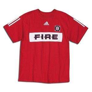 Chicago Fire Blanco MLS 08 Soccer T Shirt  Sports 