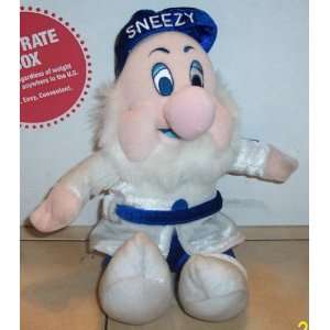   The Seven Dwarfs SNEEZY 12 winter plush stuffed toy 