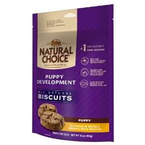 Natural Choice Dog All Natural Puppy Development Biscuits Chicken and 