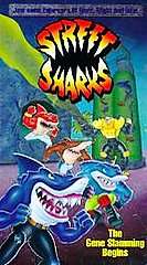 Street Sharks VHS, 1995  