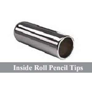   rolled pencil tips; Chrome Plated Exhaust Tips