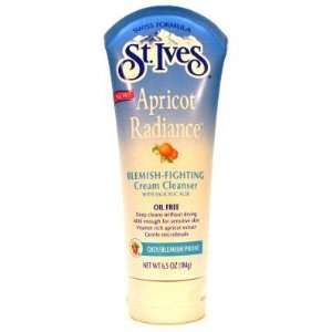 St. Ives Naturally Clear Blemish Fighting Apricot Cleanser 6.5 oz. Oil 