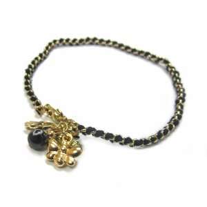   and Gold Cord Hamsa/Hand of Fatima Bracelet with Evil Eye Jewelry