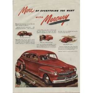   you want with Mercury.  1946 Mercury Ad, A3367 