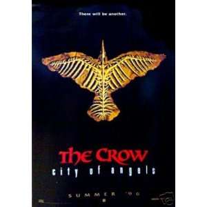  The Crow II  City of Angels movie poster (advance)