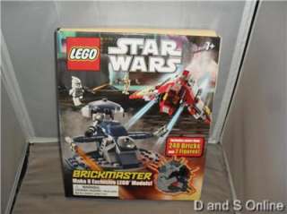 STARWARS LEGO BRICKMASTER NEW BOOK 8 MODELS 9780756663117  