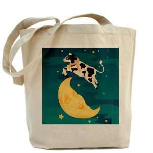  Tote Bag Cow Jumped Over the Moon 