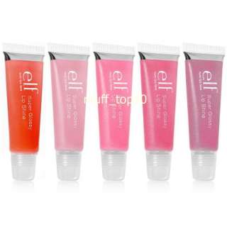 This Super Glossy Collection contains 5 tubes of long lasting shine 