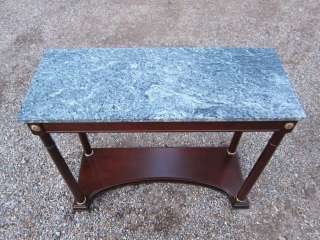 An Empire Style Marble Top Console Table Powell Bombay Style  