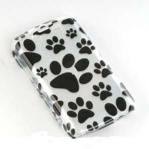  Blackberry Storm II 9550 Crystal Case White Dog Paws 