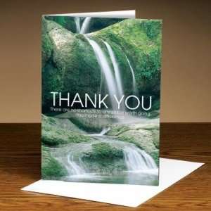  Successories Thank You Stream 25 Pack Greeting Cards 