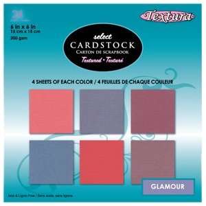  Textura Cardstock Pad, 6 Inch x 6 Inch Textured Select 