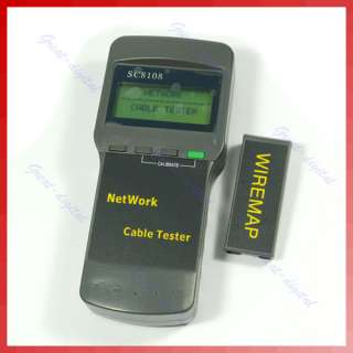 CAT5 RJ45 Network Cable Tester Test Meter Length SC8108  