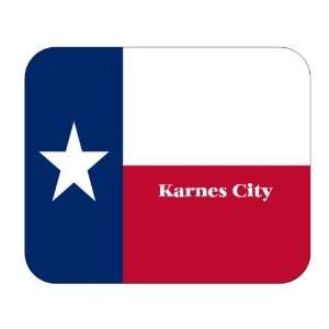    US State Flag   Karnes City, Texas (TX) Mouse Pad 