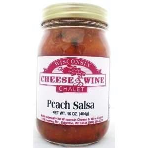 Wisconsin Chalet Peach Salsa Grocery & Gourmet Food
