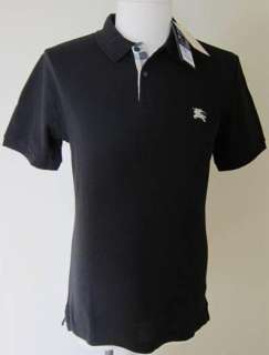 Burberry Brit Mens Black Polo Shirt All Sizes New with tags  