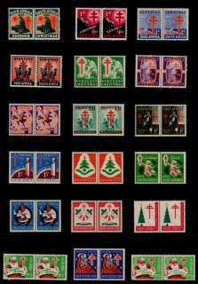 South Africa 1942 1965 Christmas Seal Collection  