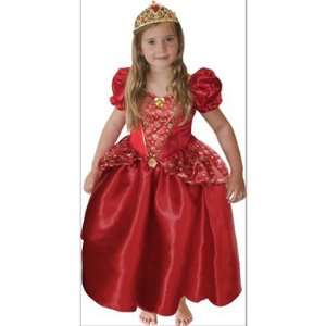  Crystal Ruby Princess Dress with Tiara Toys & Games