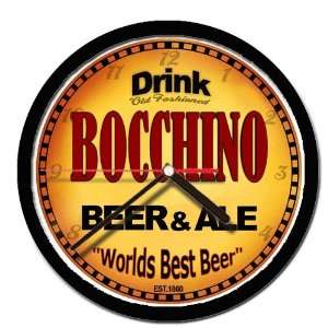  BOCCHINO beer and ale cerveza wall clock 