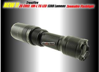 TrustFire Z6a 1300 Lumens CREE XML XM L T6 LED Flashlight Torch 