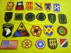 BIG LOT of 22 Different UNUSED   VIETNAM ERA patches  