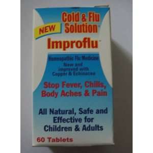  Improflu Cold and Flu Solution 60 Tablets Health 