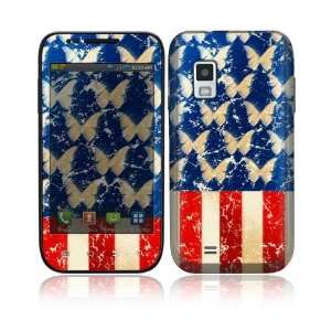  Samsung Mesmerize Decal Skin Stickers   Patriotic Wings 