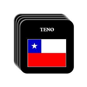  Chile   TENO Set of 4 Mini Mousepad Coasters Everything 