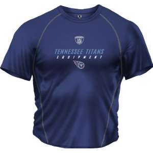  Tennessee Titans  Navy  Speedwick Performance Short Sleeve 