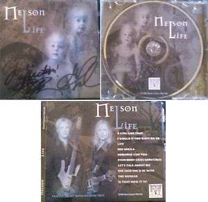 Nelson,CD,Life,Original 1999 Stone Canyon, Signed, RARE 766485436924 
