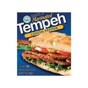 Tofurky, Tempeh Strips, Lemon Pepper, 7 Oz (Pack of 10)  
