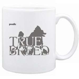 New  Poodle  The True Breed  Mug Dog 