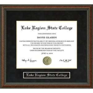 Lake Region State College (LRSC) Diploma Frame  Sports 