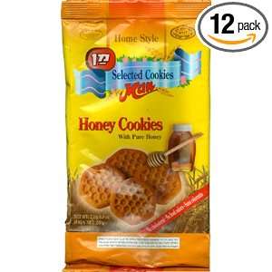 Man Honey Cookies, 8.8 Ounce Packages (Pack of 12)  
