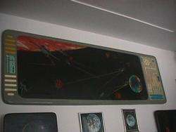 Star War View Screen Resin on Fiberglass Painting  