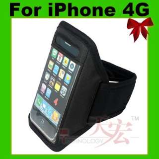 New Black SPORT CASE ARMBAND FOR APPLE IPHONE 3GS 3G 4G TOUCH 4  