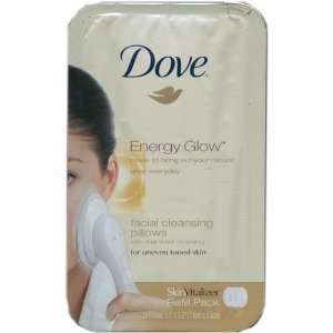  Dove Energy Glow Brightening Facial Cleansing Pillows 