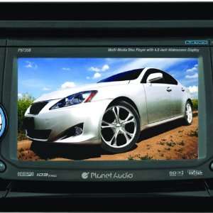  4.5 Double DIN TFT Touchscreen DVD Receiver Automotive